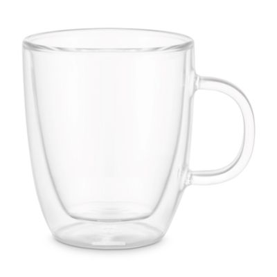 BISTRO Double Wall Mugs, Set of 6