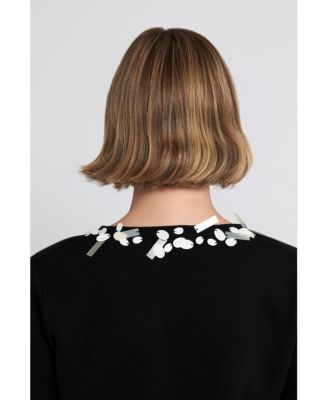 Sequin Tie Front Cardigan