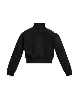 Crystal Cluster Zip Sweatshirt