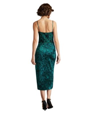 Juneau Spaghetti Strap Lace Midi Dress