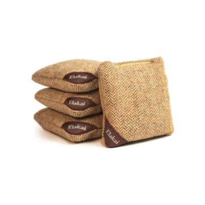 1ft x 2ft Beach Epoxy Resin Wood Compact Travel Cornhole Board Set