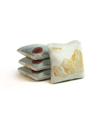 1ft x 2ft Mahogany Pathfinder Cornhole Board Set