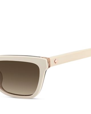 Aisha Rectangle Sunglasses, 55mm