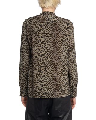 Tulba Soft Leopard Blouse