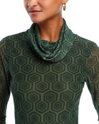 Mesh Turtleneck - Exclusive