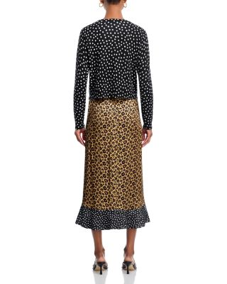 Leopard Spots Cashmere Cardigan - Exclusive