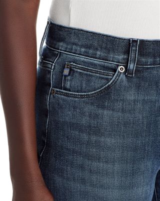 Rafaella High Rise Cropped Jeans in Indigo 