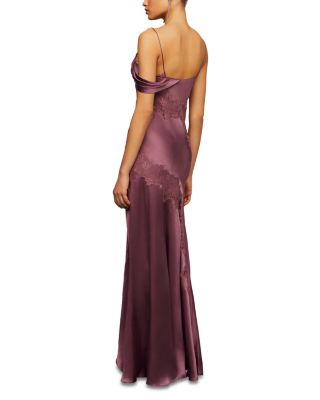 Reese Silk Cascade Gown