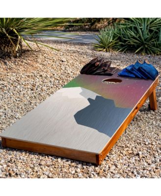 2ft x 4ft Mahogany Pathfinder Cornhole Boards