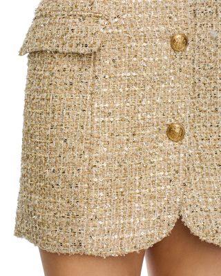 Madison Strapless Tweed Dress