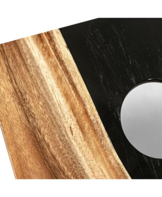 2ft x 4ft River Epoxy Resin with Live Edge Acacia Pathfinder ART Cornhole Boards