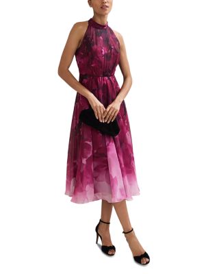 Bethany Ombr&eacute; Floral Print Dress