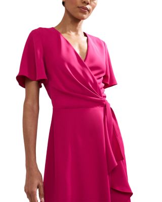 Julissa Faux Wrap Dress