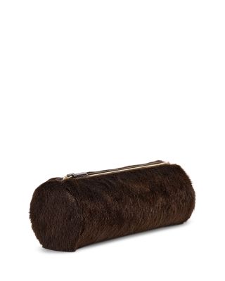 Silo Shearling Clutch