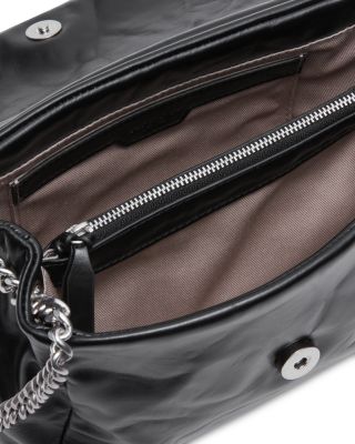 Chelsea Leather Small Flap Shoulder Bag