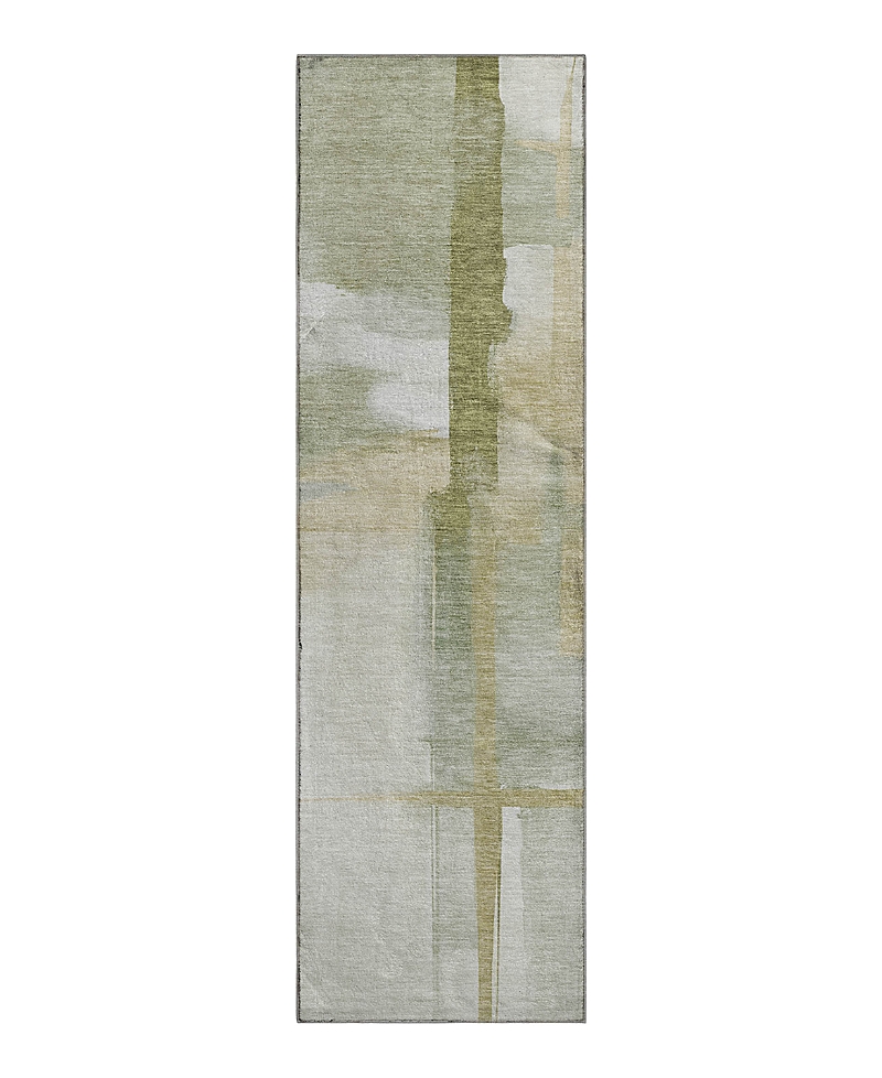 Dalyn Rug Company Dalyn Ravenna Washable Rn9 Runner Area Rug, 2'3 X 7'6 In Green
