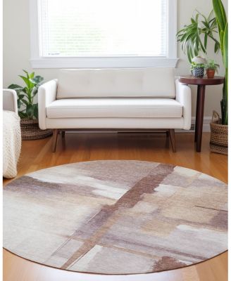 Dalyn Ravenna Washable RN9 Round Area Rug, 8' x 8'