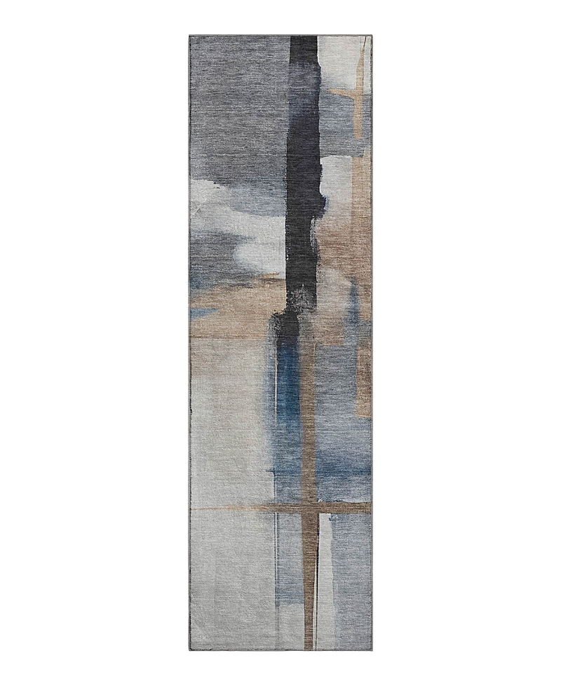 Dalyn Rug Company Dalyn Ravenna Washable Rn9 Runner Area Rug, 2'3 X 7'6 In Blue