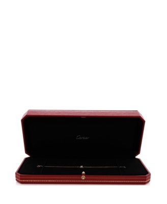  Trinity Diamond Chain Bracelet 18K Tricolor Gold and Diamond