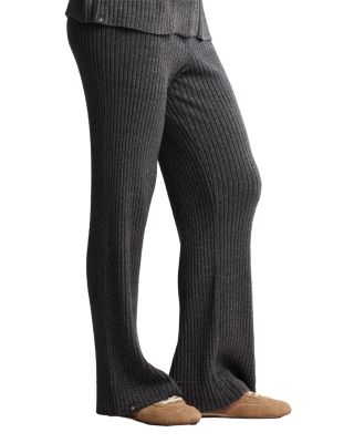 CozyChic Ultra Lite Lurex Rib Wide Leg Pants