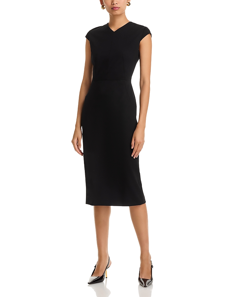 Hugo Boss Dulisa Sheath Dress In Black