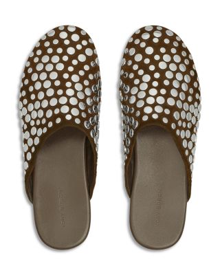 Women's Studded Mule Flats