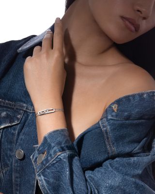 Diamond Move Bracelet in 18K Gold, 0.24 tcw