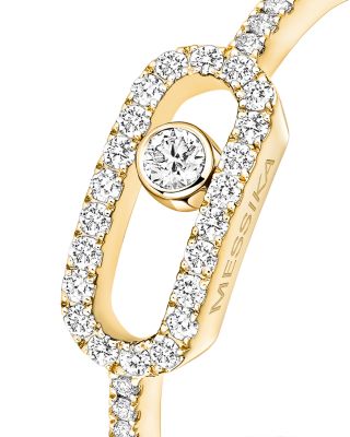 Diamond Move Uno Pav&eacute; Ring in 18K Gold, 0.17 tcw