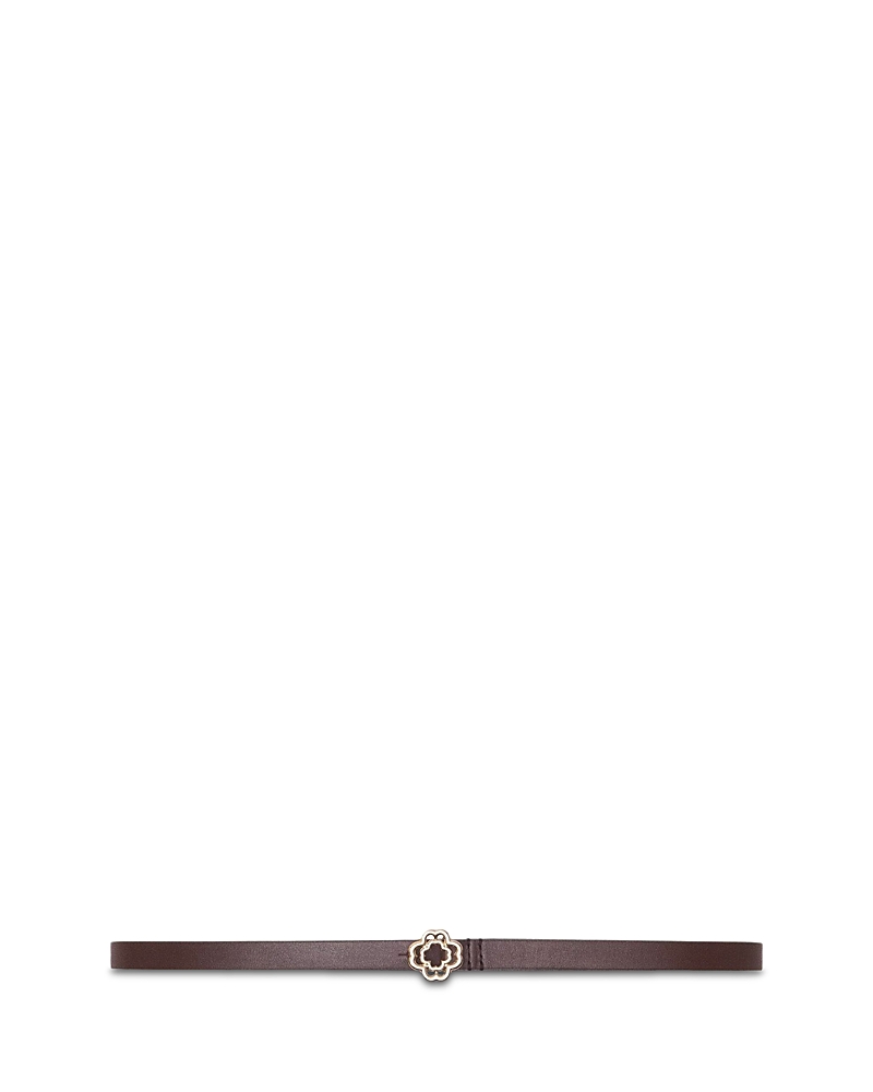 Maje Women's Mini Moon Belt In Brown