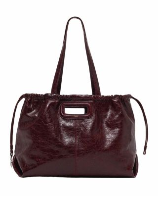 Crackled Miss M Tote