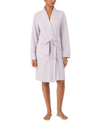 Long Sleeve Shawl Collar Robe