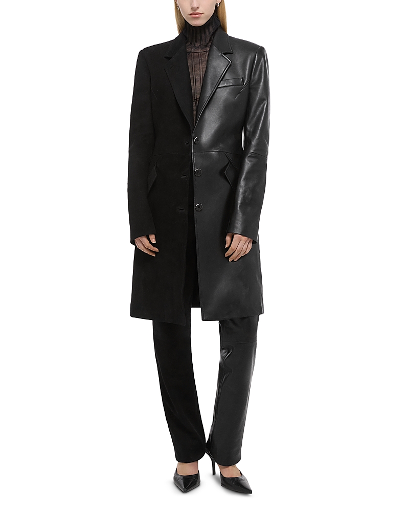Helmut Lang Apex Coat In Black