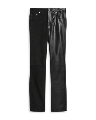 Bisected Leather Pants