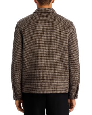 Houndstooth Bomber Jacket