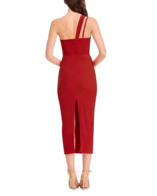 April One Shoulder Midi Dress