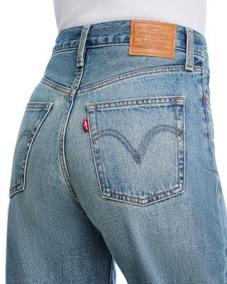 High Rise Wide Leg Jeans in Tint Story