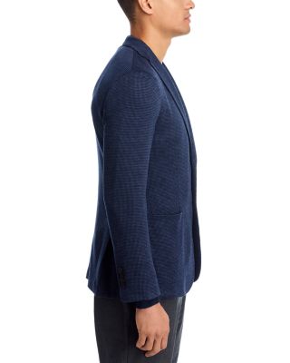 Micro Houndstooth Jersey Slim Fit K-Jacket
