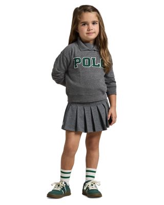 Girls&#39; Logo Fleece Polo Sweatshirt - Big Kid