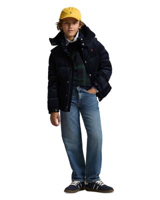 Boys' Convertible Corduroy Down Jacket - Big Kid  