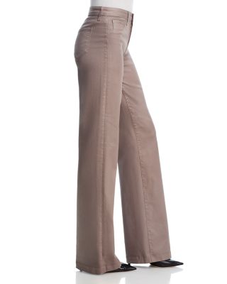 Clayton High Rise Wide Leg Jeans in Driftwood