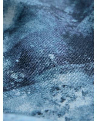 Rodney Printed Covered Placket Shirt