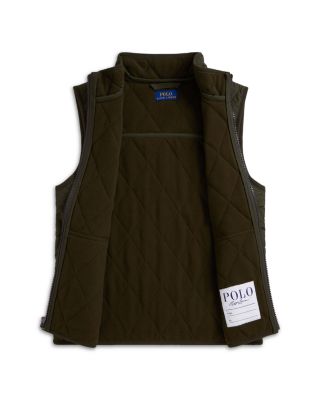 Boys' Fleece Lined Quilted Vest - Little Kid