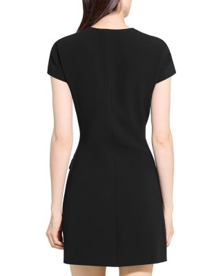 Tailored Zip Front Dress