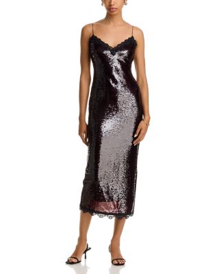 Verelith Sequined Slip Dress