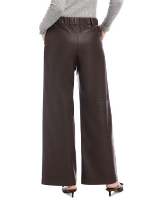 Lara Faux Leather Pants