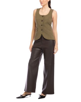 Joni Button Front Vest