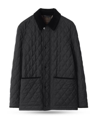 Quilted Wool Barn Jacket
