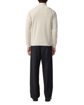 Danny Full Zip Ribbed Sweater