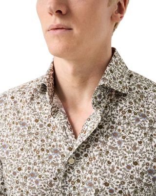 Slim Fit Floral Shirt