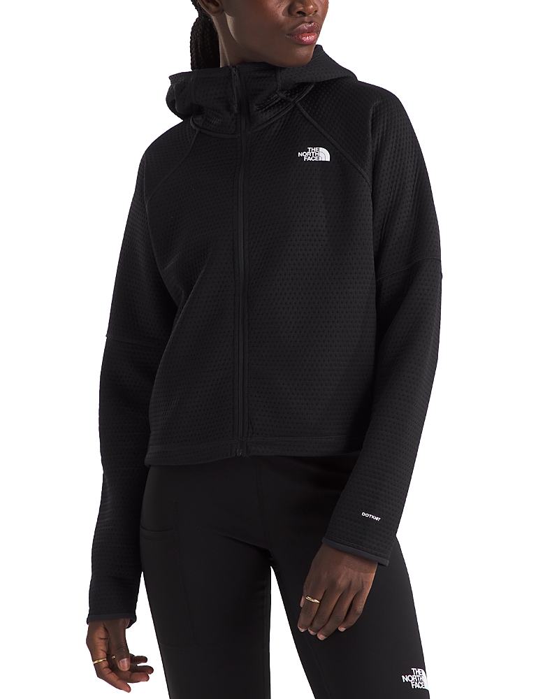 The North Face Alpine Polartec 200 Jacket Womensblack Hooded Full Zip Sgn1555 In Black
